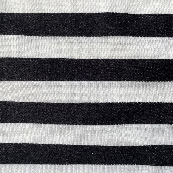 Accent Pillow Cover - Black & White Graphic Stripe - Picture 4 of 5